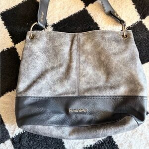 Montana West Two-Tone Shoulder Bag